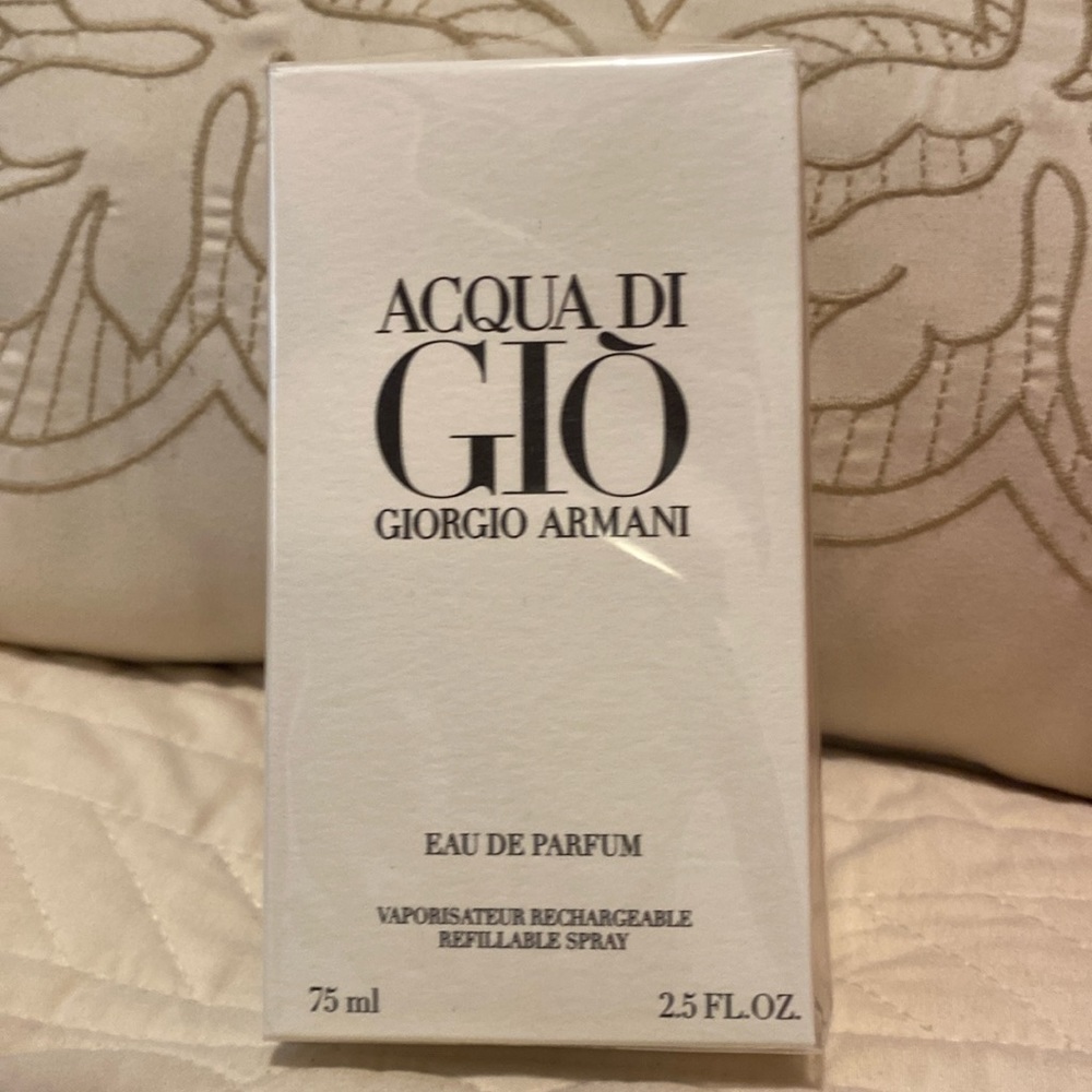Brand new Men’s Acqua Di Gio vaporisateur rechargeable refillable spray